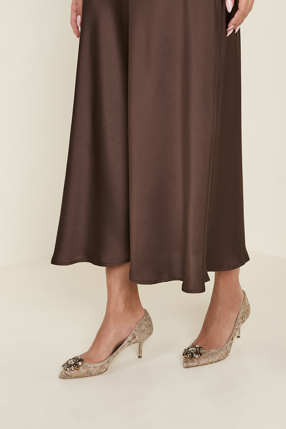 תמונת כל הלוק של נעלי עקב 6 סמ DOLCE & GABBANA